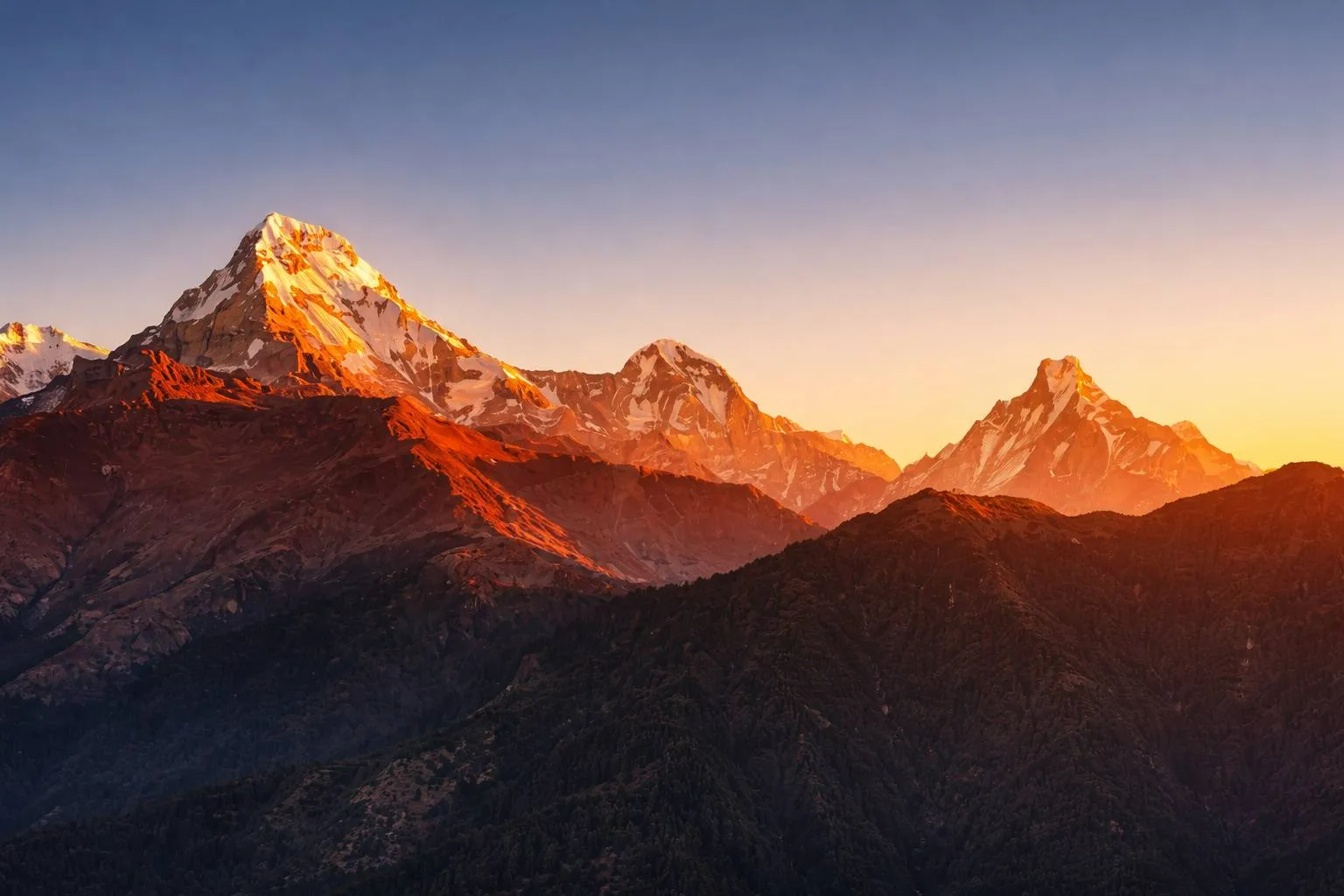 Ghorepani Nepal