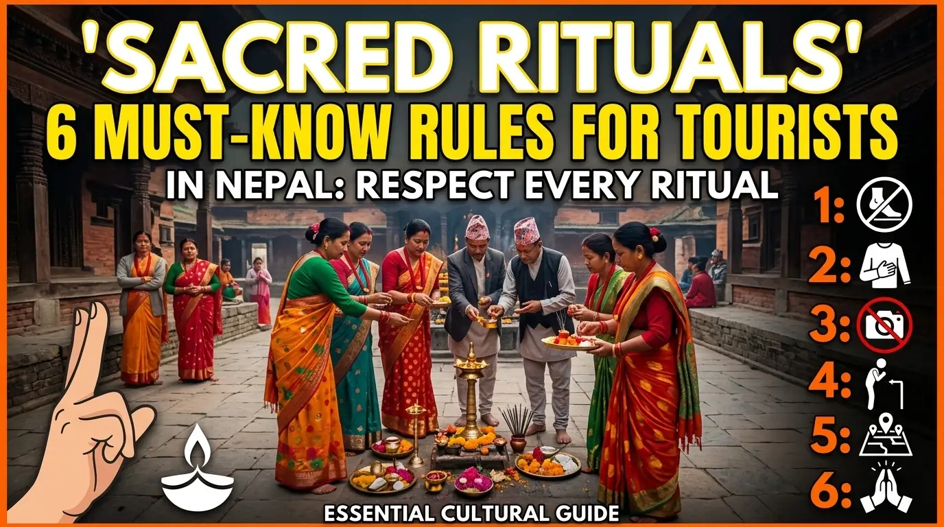 Sacred Rituals Tourists Should Respect in Nepal: 6 Important Cultural Rules Every Visitor Must Know