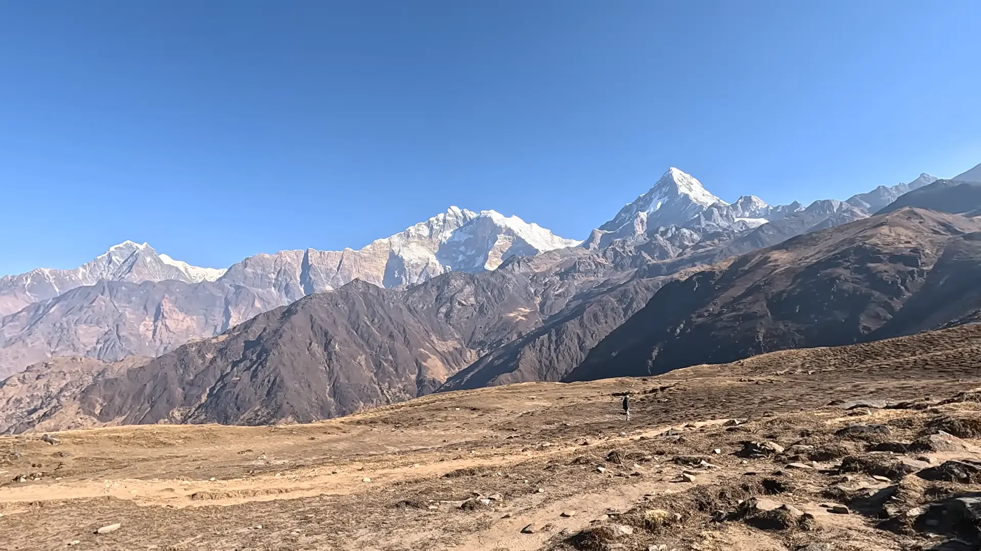 Himalayan view from Khopra