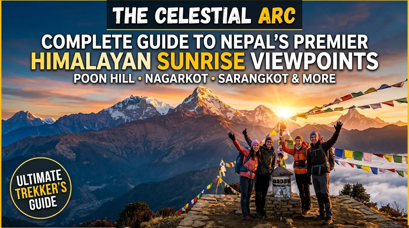 The Celestial Arc: Complete Guide to Nepal’s Premier Himalayan Sunrise Viewpoints